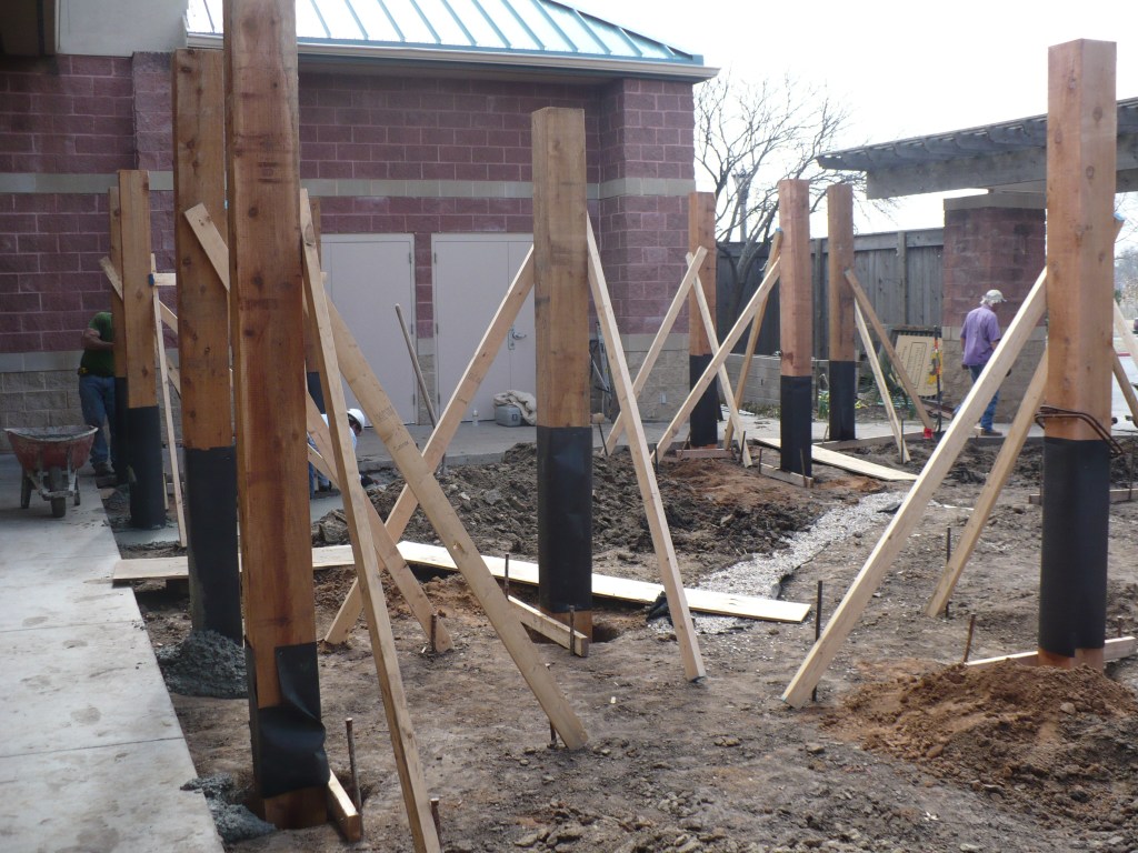 Garden Renovation: Days 6 & 7 – Shade Structure&nbsp;Construction