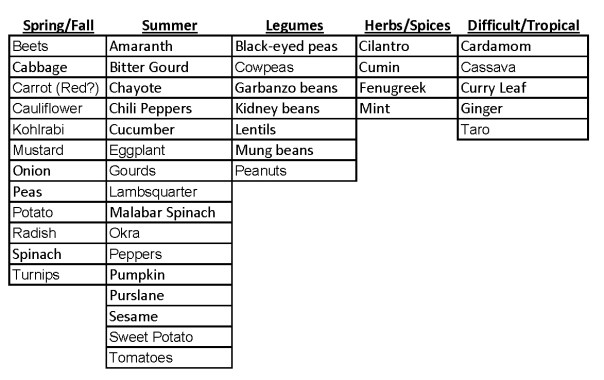 Indian Vegetables (2)